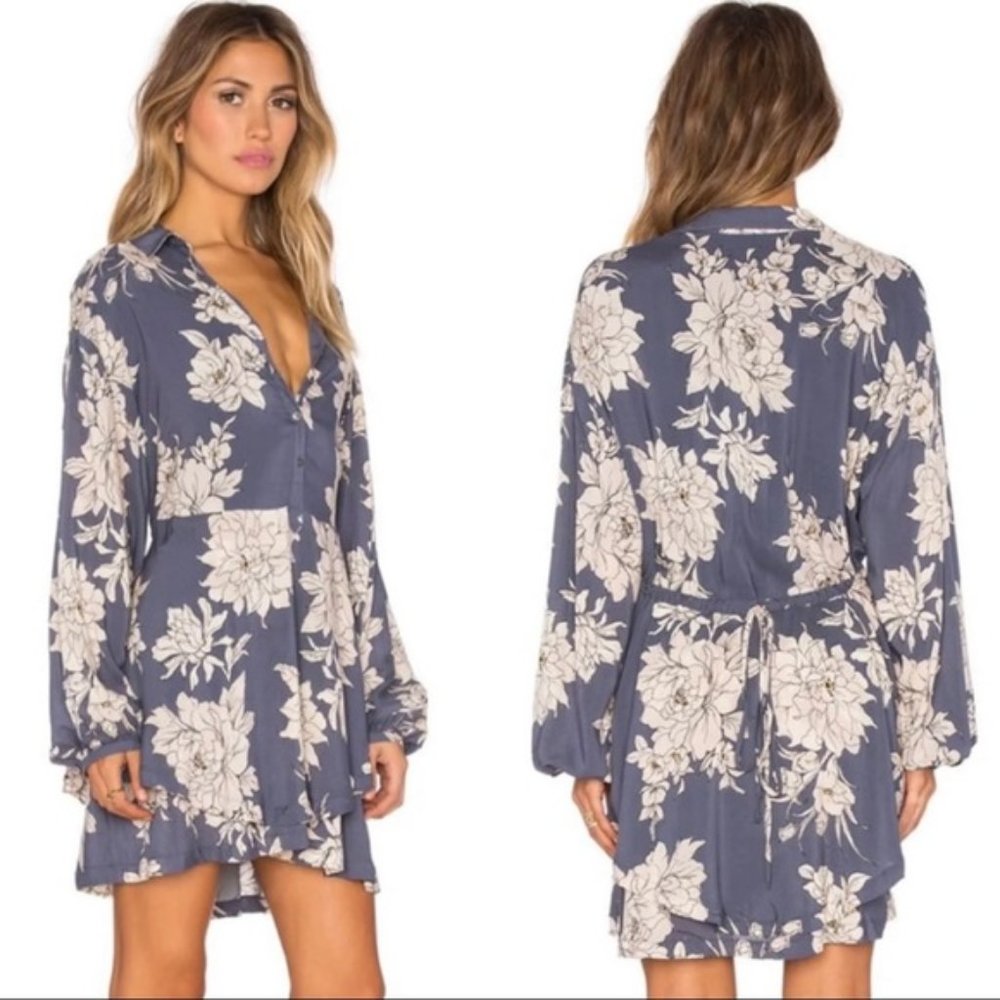 Free People Shake It Floral Mini Dress